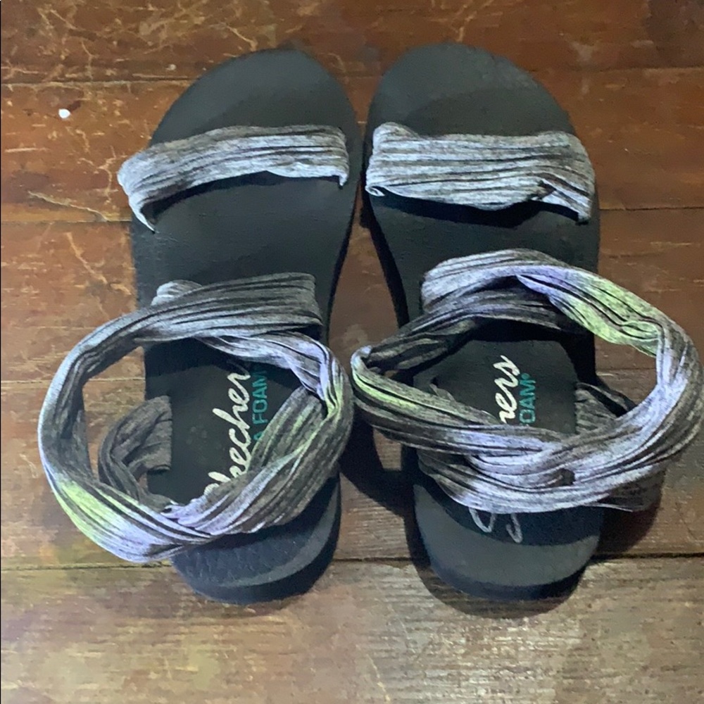 Skechers yoga foam sling sandals